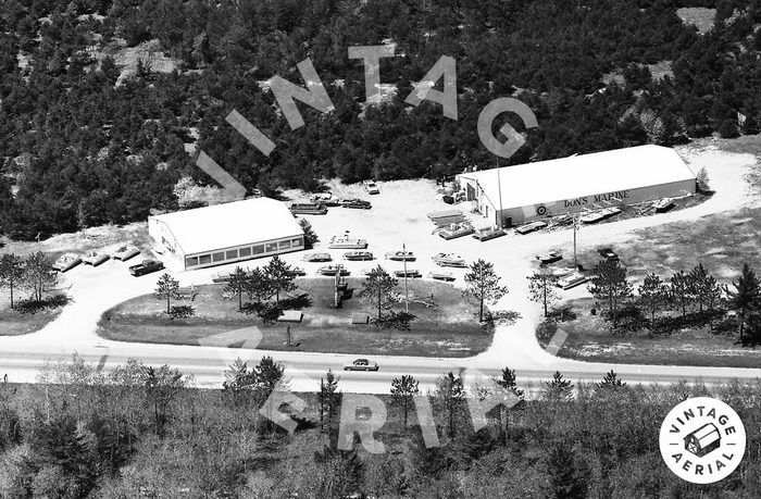 Loves Norland Motel - 1991 Aerial (newer photo)